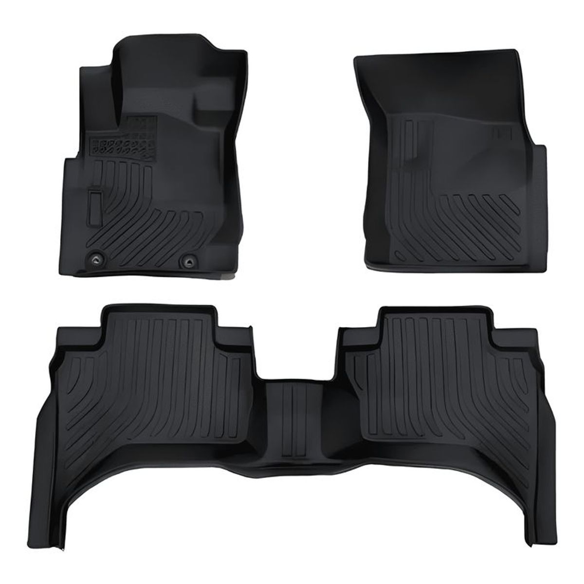 GENERICO - Cubre Pisos Calce Perfecto Mitsubishi l200 - 3 Piezas
