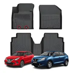 GENERICO - Cubre Pisos Calce Perfecto Suzuki Baleno - 3 Piezas