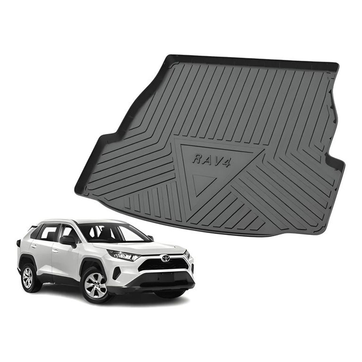GENERICO - Funda Maletero 3D Toyota New Rav4 2019-25 Rav4 Impermeable