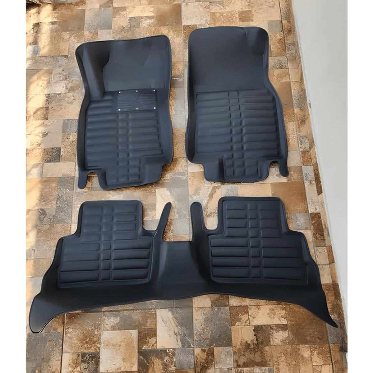 GENERICO - Cubre Pisos Calce Perfecto 3D Nissan Qashqai 2021 Al 2023