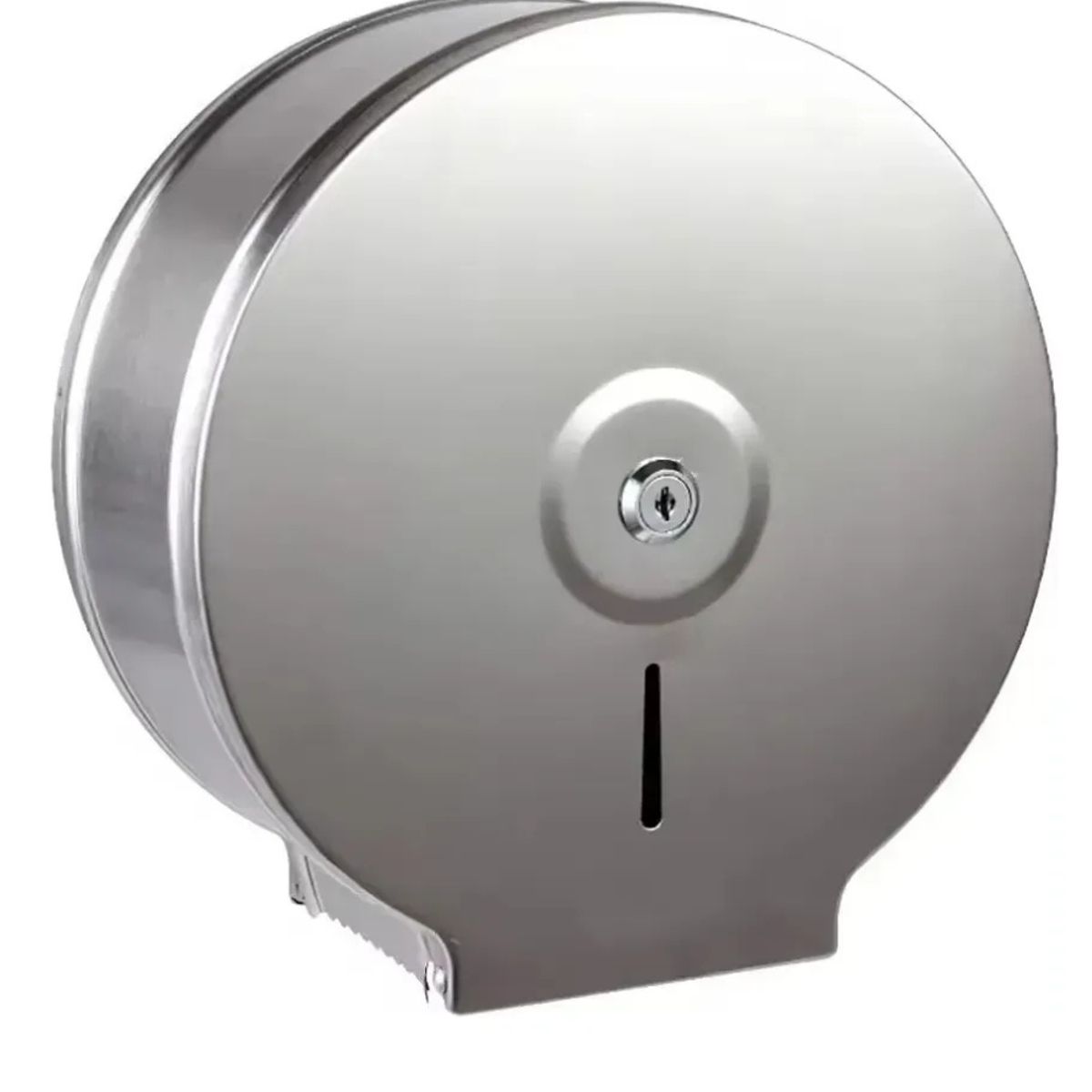 GENERICO - Dispensador De Papel Higiénico Acero Inoxidable Con Llave