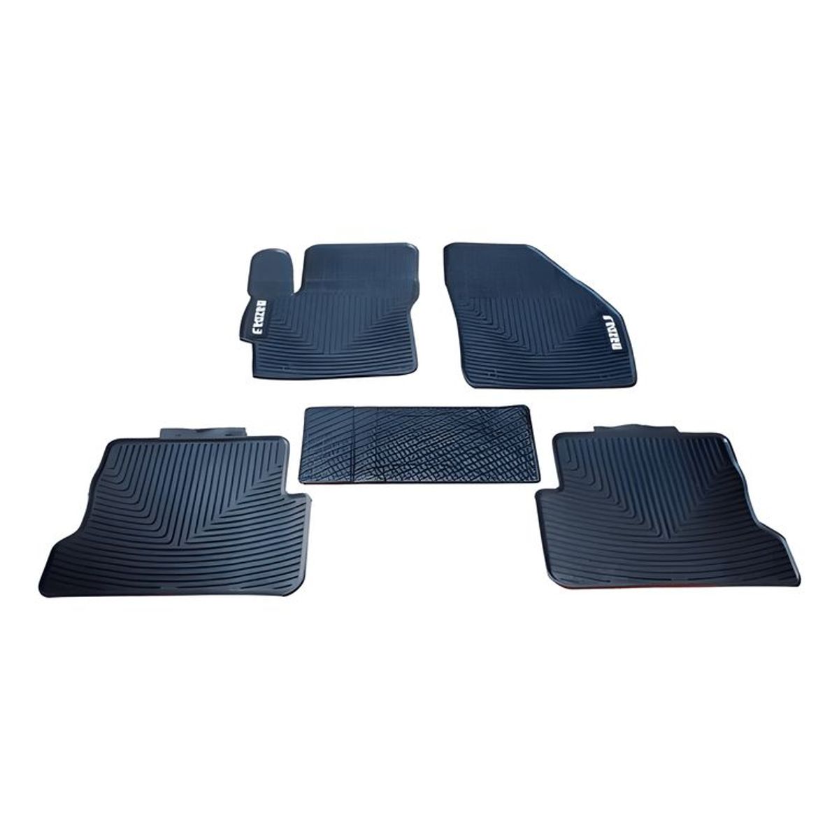 GENERICO - Piso De Goma 3D Para Mazda 3 2006 -2012 Calce Perfecto