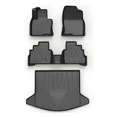 GENERICO - 4 Piezas Cubre Pisos Calce Perfecto Para Mazda Cx5 Negr 220