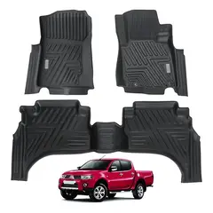 GENERICO - Pisos Calce Perfecto Para Mitsubishi l200 2019 Al 2023 230