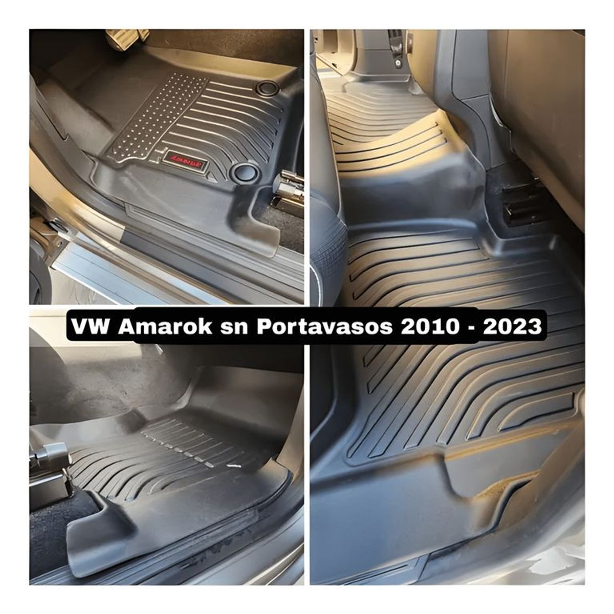 GENERICO - Piso Calce Perfecto Volkswagen Amarok Sn Portav 2010 - 2023