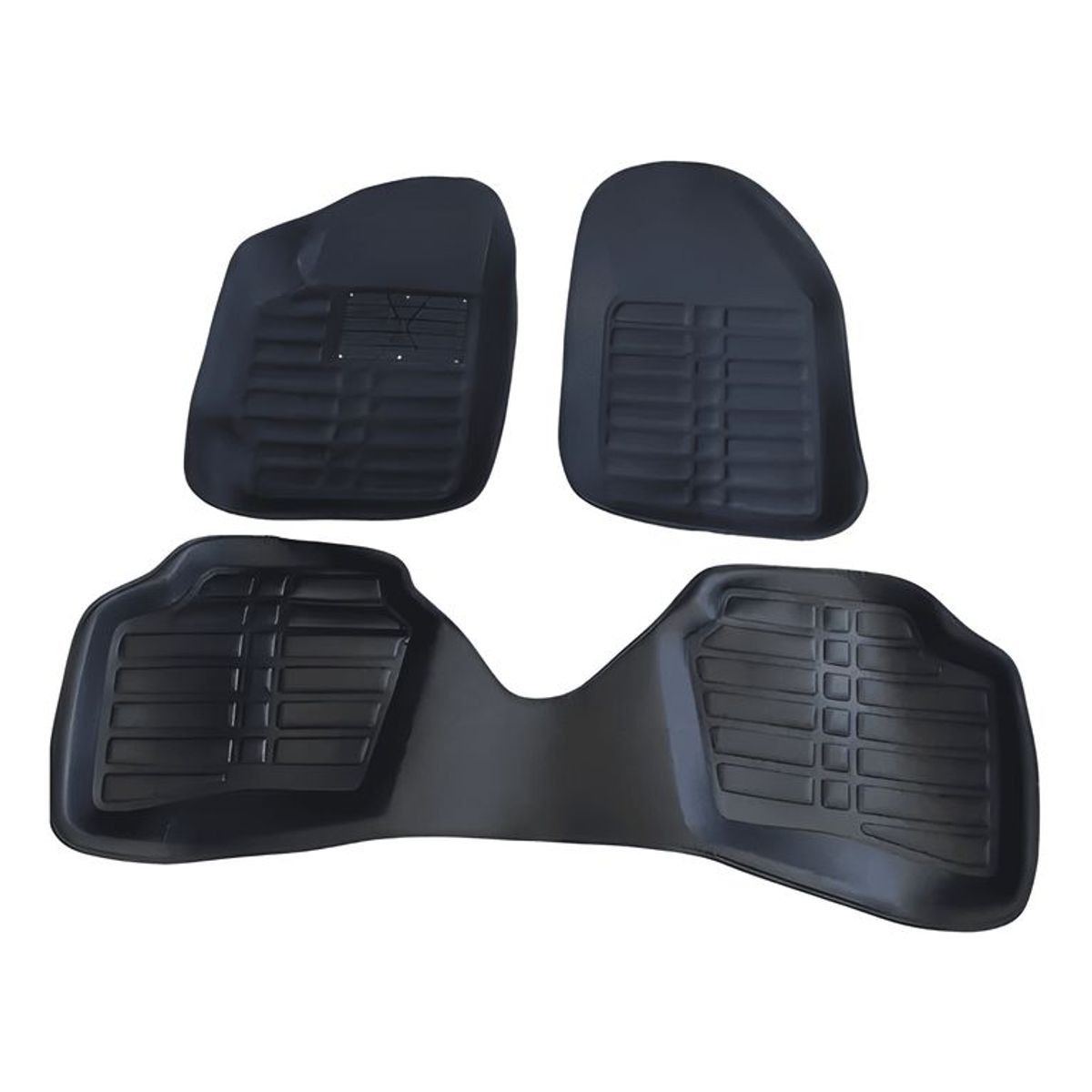 GENERICO - Set De Pisos Alfombra Tapetes Auto 3 Piezas Tipo Camello