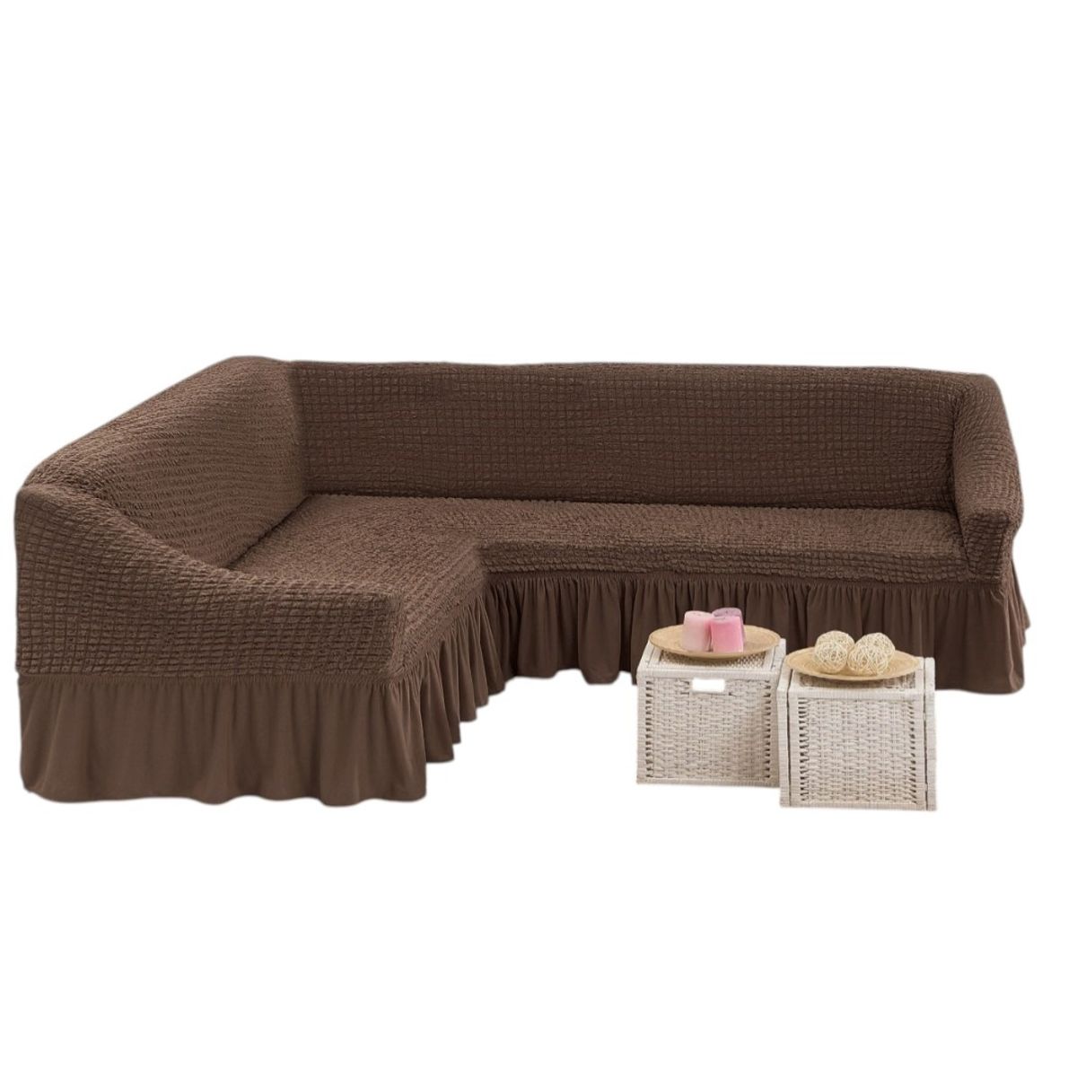 GENERICO - Funda Cubre sillón Tipo L Turco