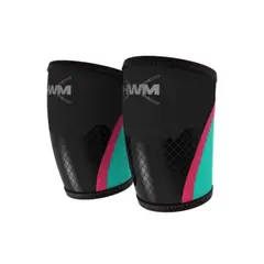HWM - Rodilleras de Neopreno XBarbell 5mm FullColor Talla L HWM..