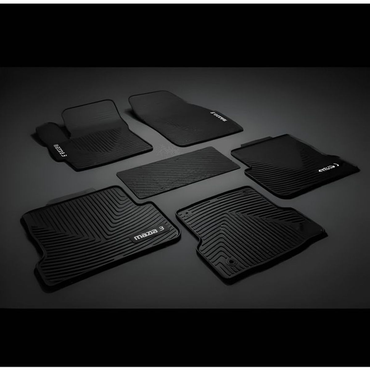 GENERICO - Piso Alfombra De Goma 3D Para Mazda 3 Calce Perfecto