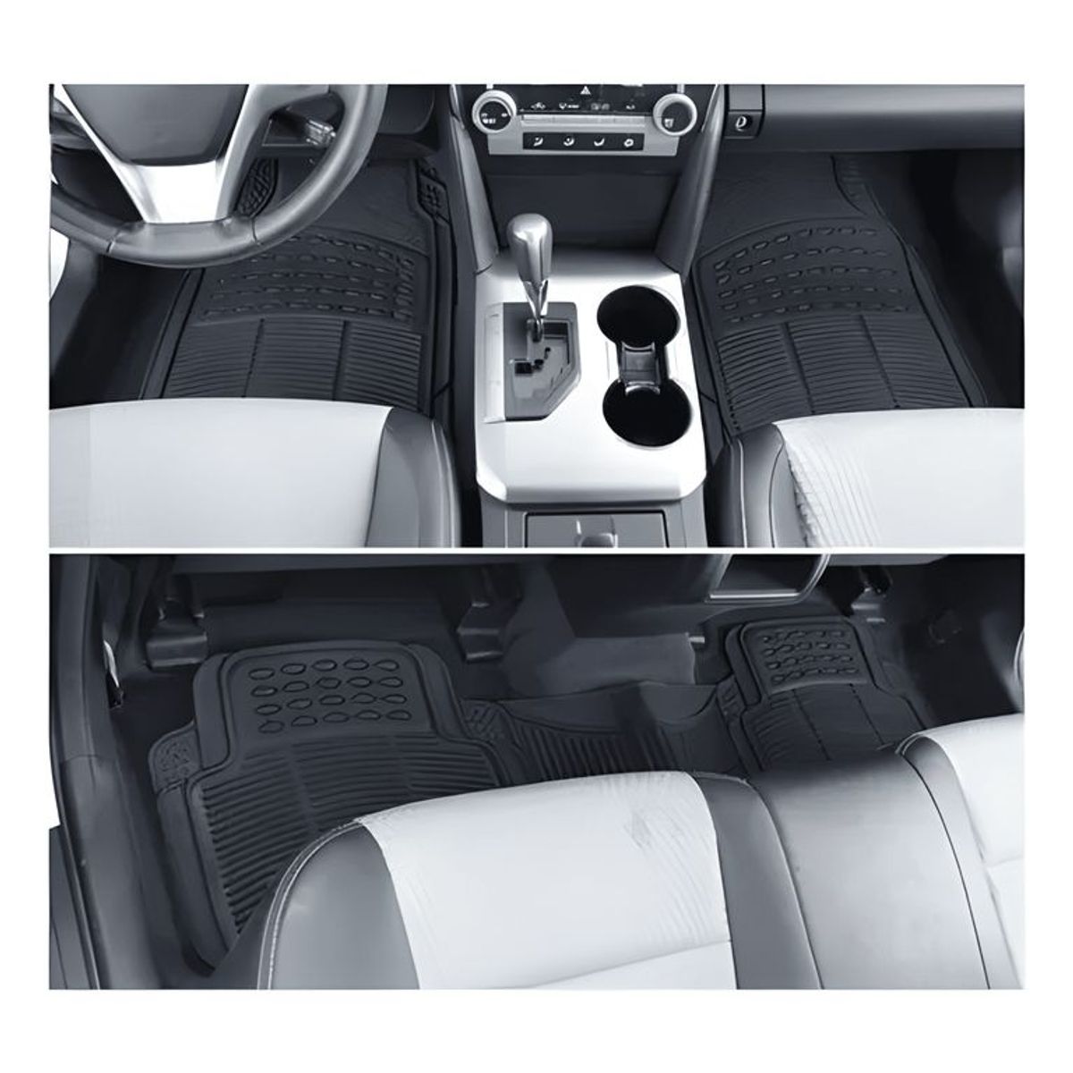 GENERICO - Cubre Pisos Auto Set 3 Para Hyundai Creta