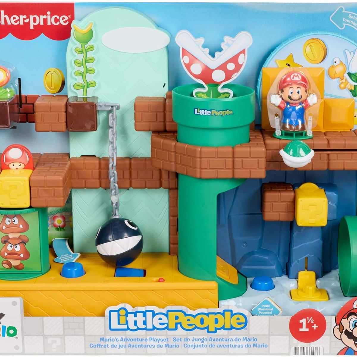 FISHER PRICE - Aventura Mario Bros Little People