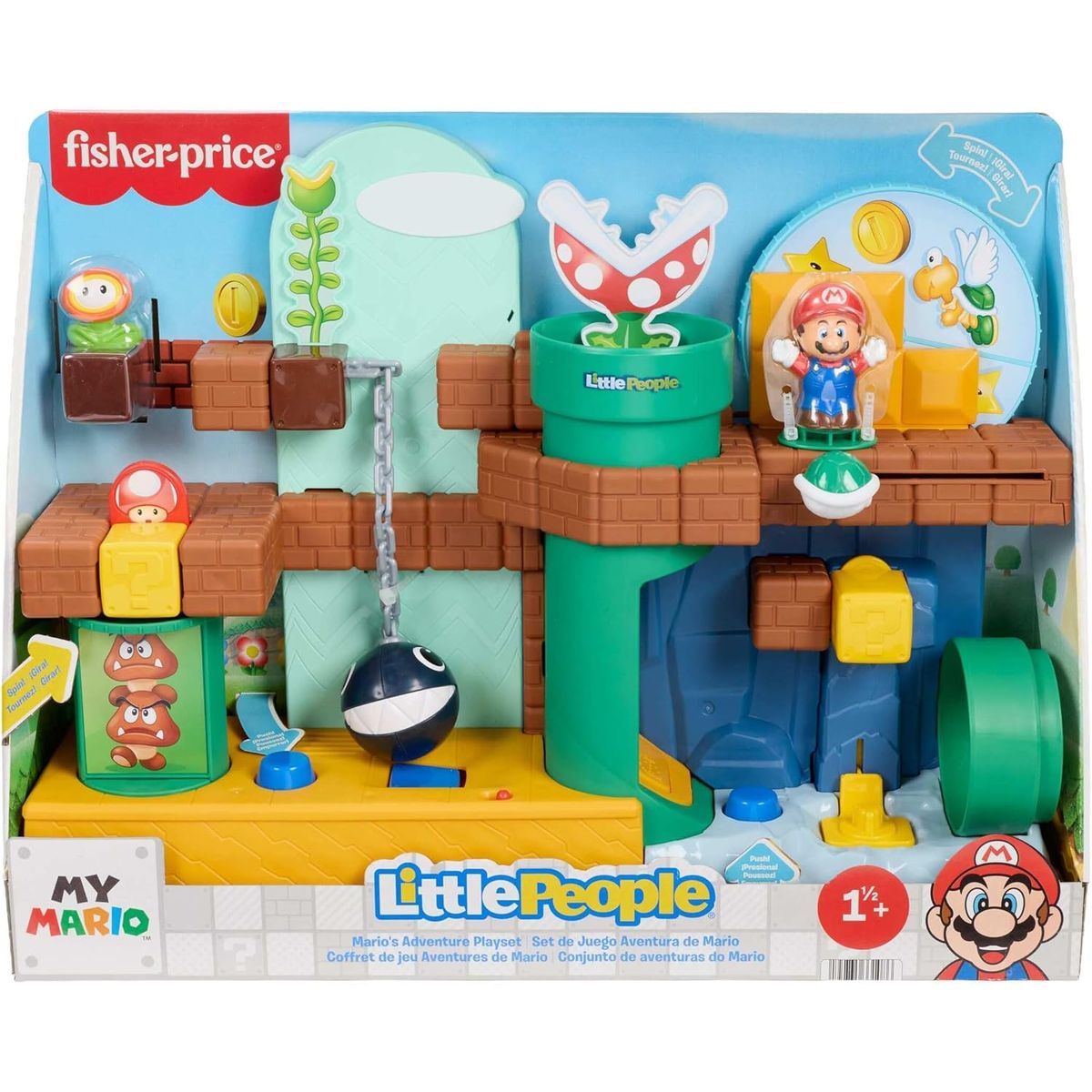 FISHER PRICE - Aventura Mario Bros Little People
