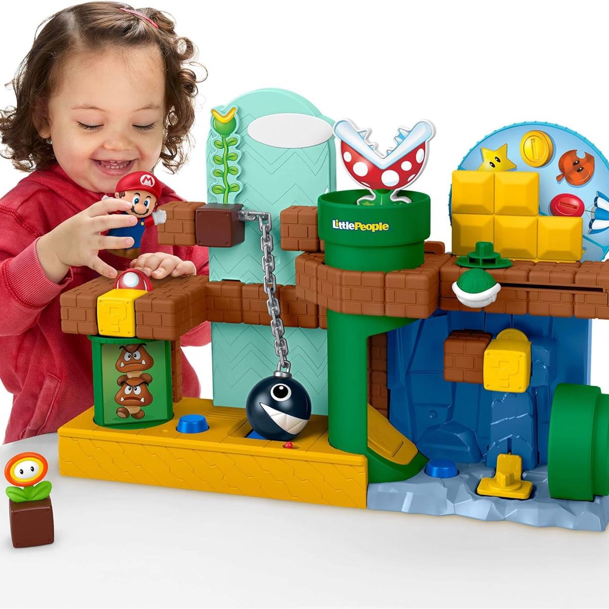 FISHER PRICE - Aventura Mario Bros Little People