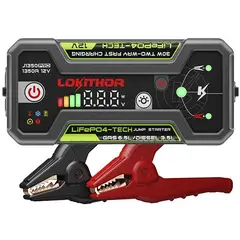 GENERICO - Partidor de Baterías 12V 1.350A potencia LIFEPO4 Lokithor.