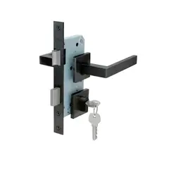 GENERICO - Cerradura de embutir Stärk Design puertas ofi, cocina, patio. Cilin 2 ladoMIKA BL