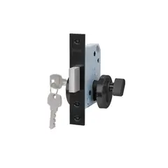GENERICO - Cerradura de embutir de seguridad Stärk Design, cilindro exterior seguro interior BL
