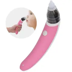 GENERICO - Aspirador Nasal Eléctrico para Bebe Niño Limpiador Nasal Rosa