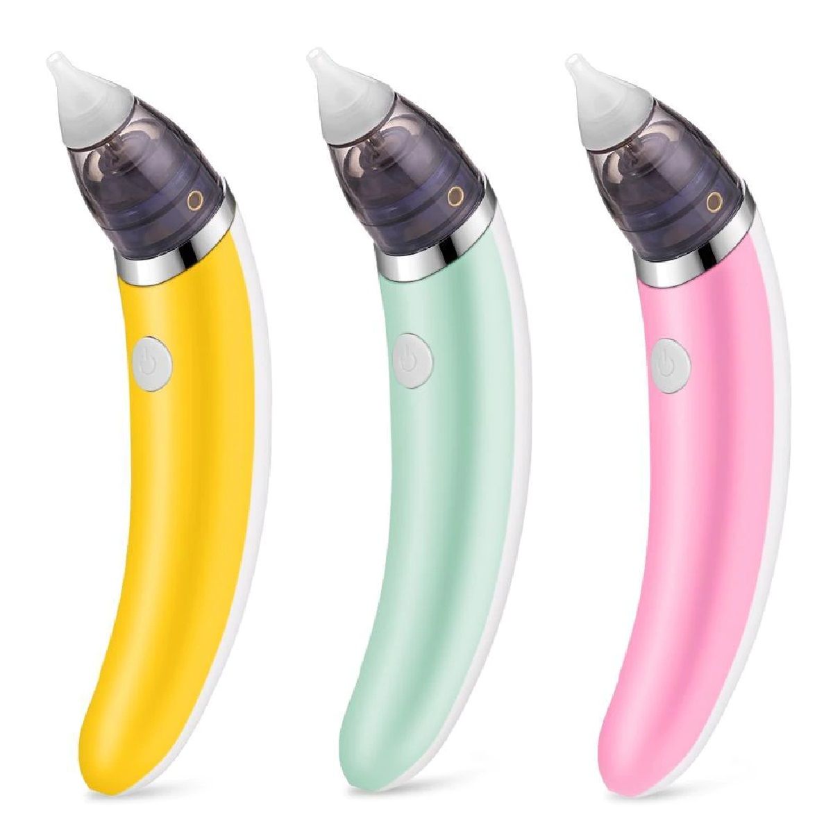 GENERICO - Aspirador Nasal Eléctrico para Bebe Niño Limpiador Nasal Rosa