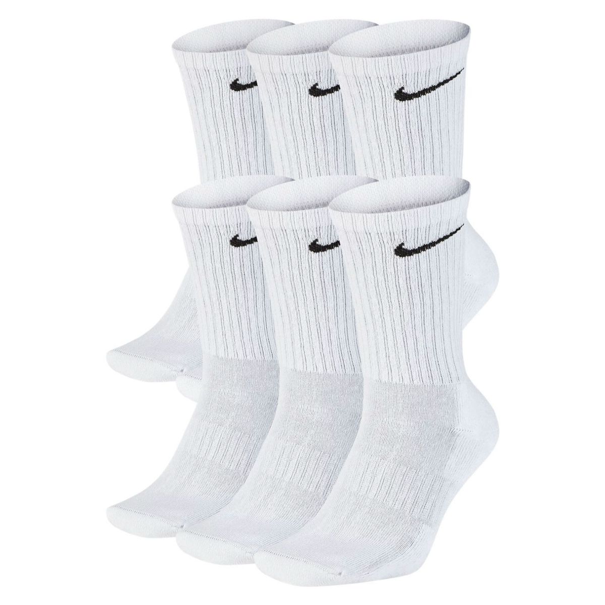 NIKE - Pack De 6 Calcetines Deportivos Algodón Nike