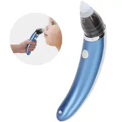 GENERICO - Aspirador Nasal Eléctrico para Bebe Niño Limpiador Nasal Azul