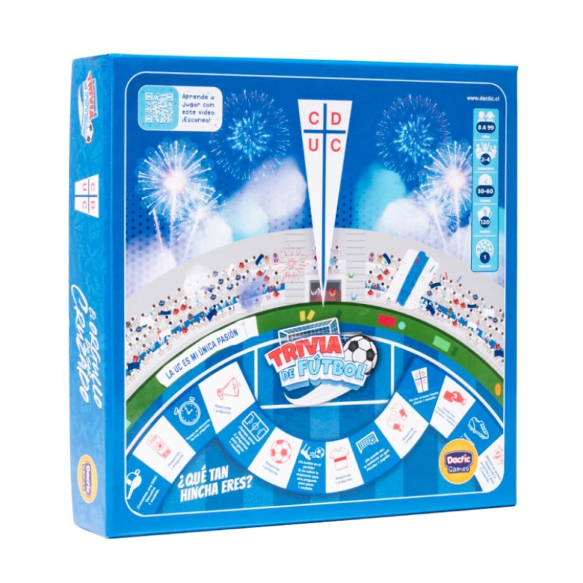 DACTIC - Juego de Mesa Trivia de Futbol Universidad Católica