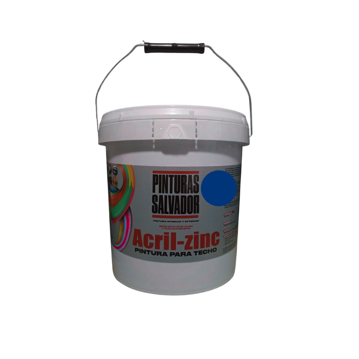 GENERICO - GALÓN ACRIL ZINC AZUL 4lts