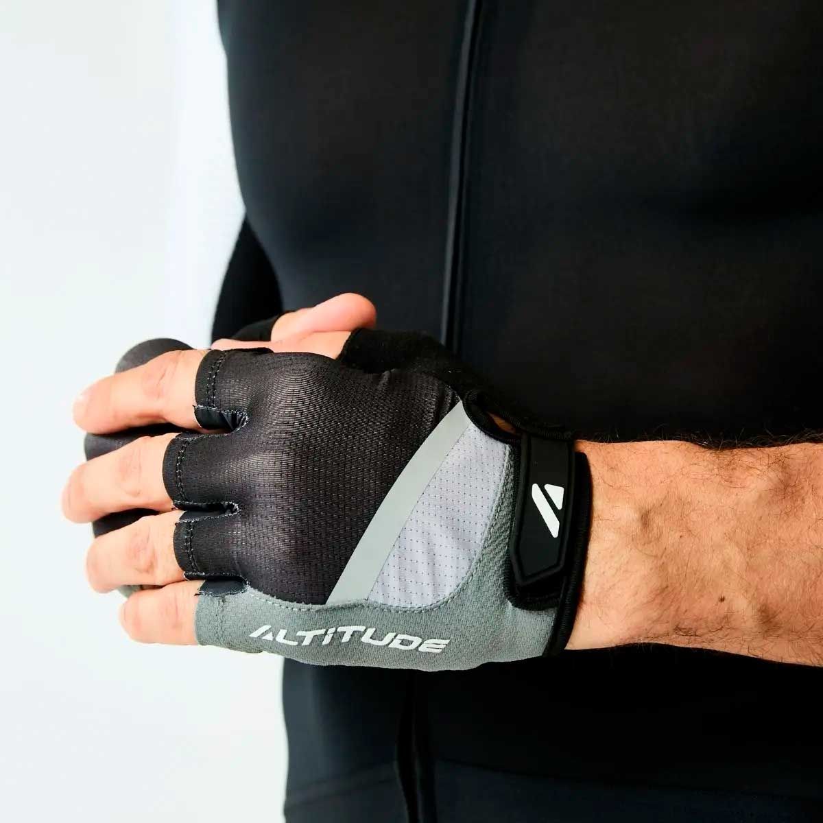 ALTITUDE - Guante ciclismo Hombre Altitude MTB Short finger negro