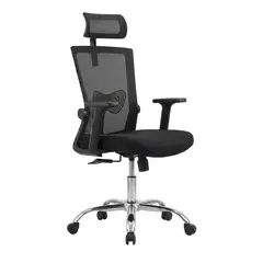 GENERICO - Silla de Escritorio premium Alta con Cabecero y Respaldo Ergonómicomuy buena calidad