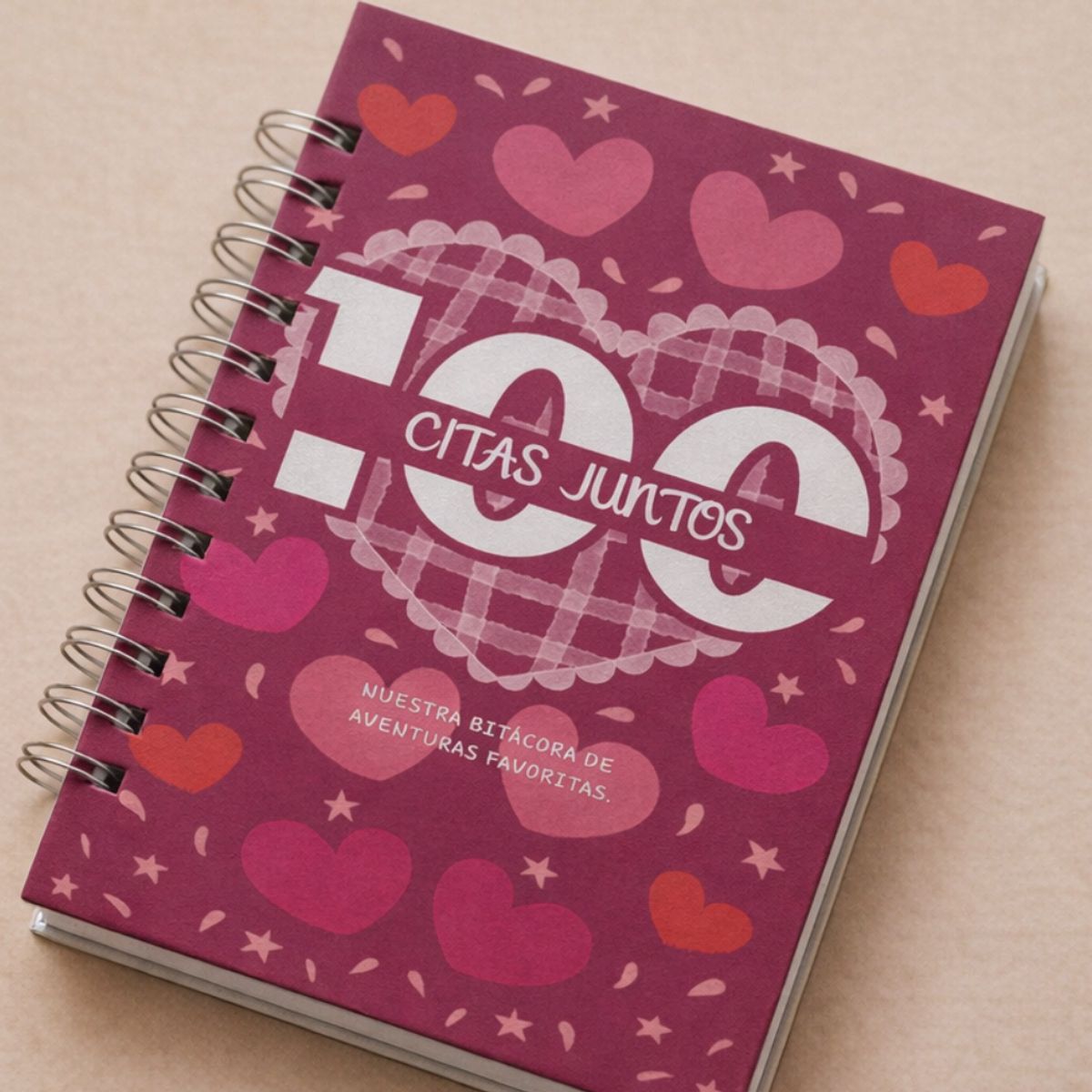 GENERICO - Cuaderno 100 citas juntos / regalo pareja