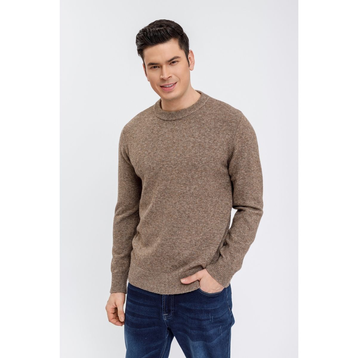 LIKE SHOP - Sweater Tejido Hombre Cuello Redondo Otoño Invierno Diseños 7212