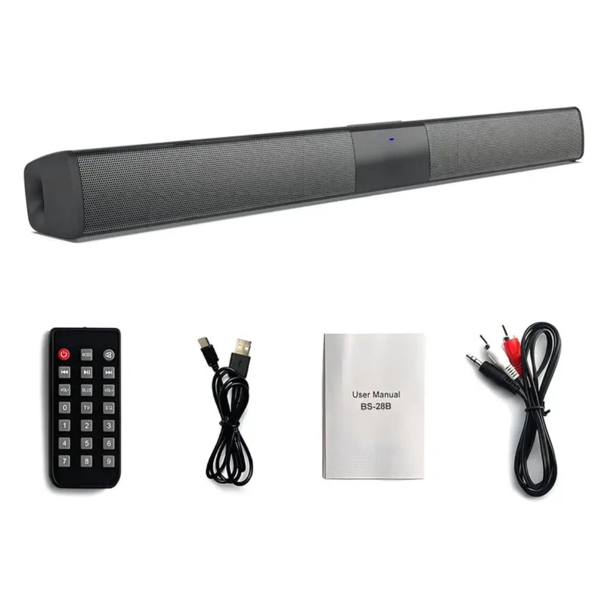GENERICO - Elixir Altavoz Bluetooth Recargable Con Sonido Envolvente 3d BELUG