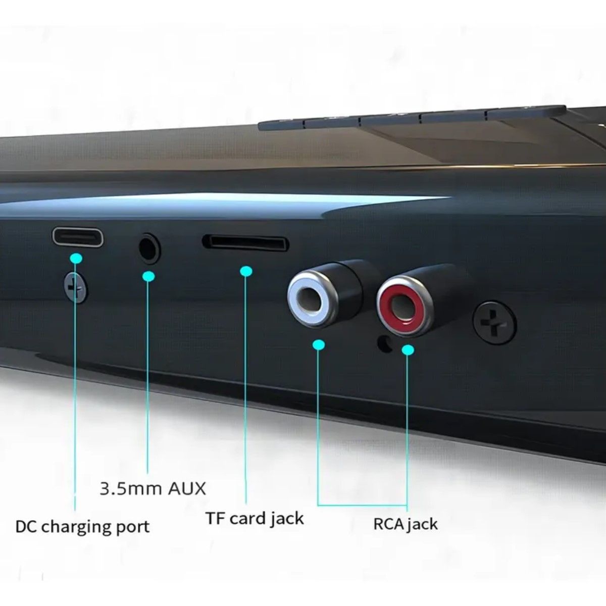 GENERICO - Elixir Altavoz Bluetooth Recargable Con Sonido Envolvente 3d BELUG