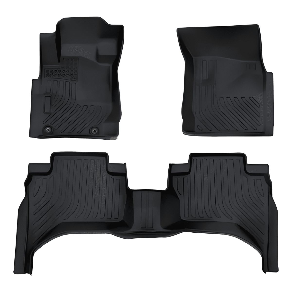 GENERICO - Cubre Pisos Calce Perfecto Mitsubishi l200 - 3 Piezas