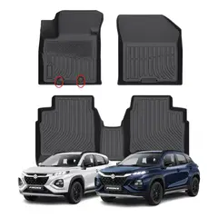 GENERICO - Cubre Pisos Calce Perfecto Suzuki Fronx - 3 Piezas