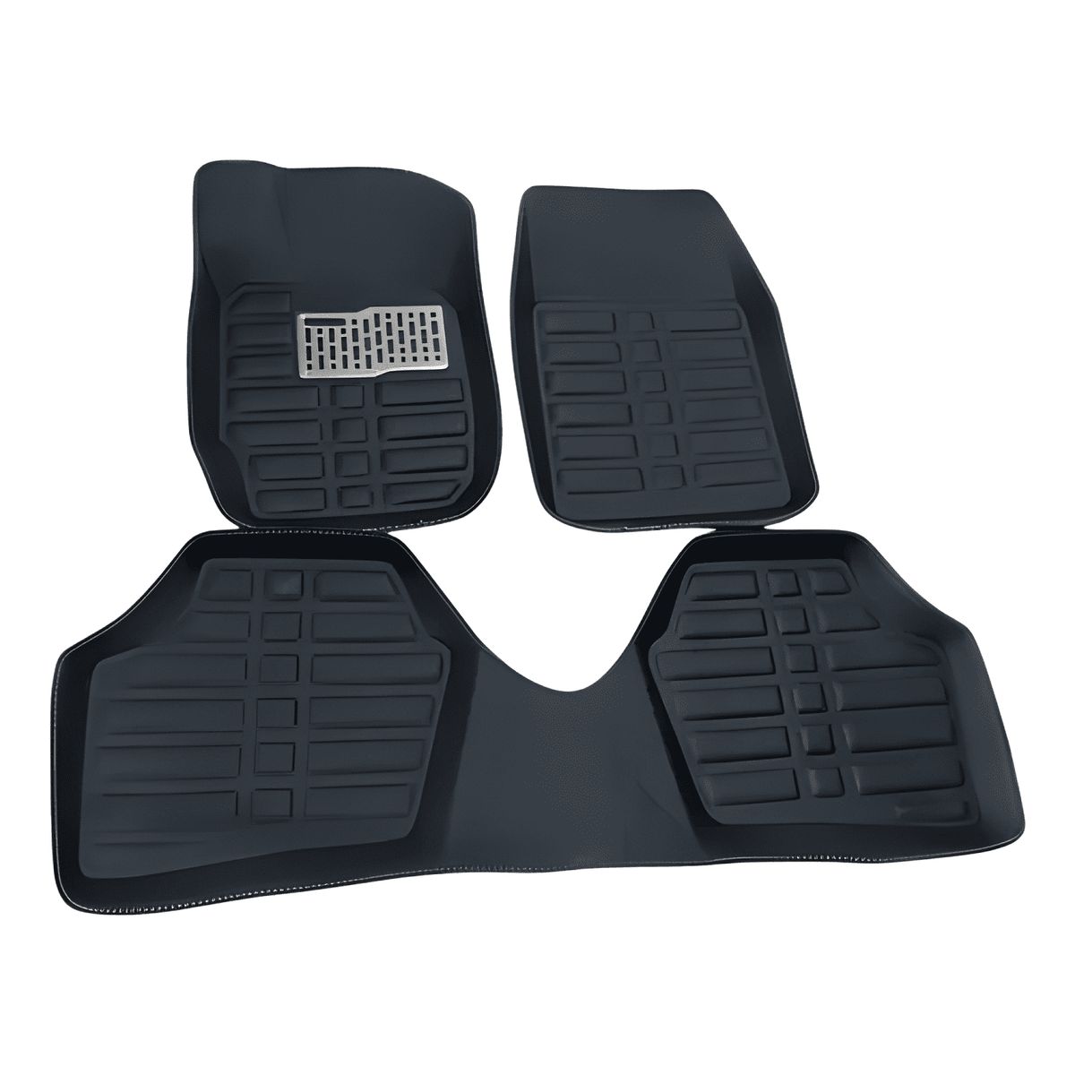 GENERICO - Set De Alfombras Pisos Tapete Para Autos y SUV Tipo Bandeja
