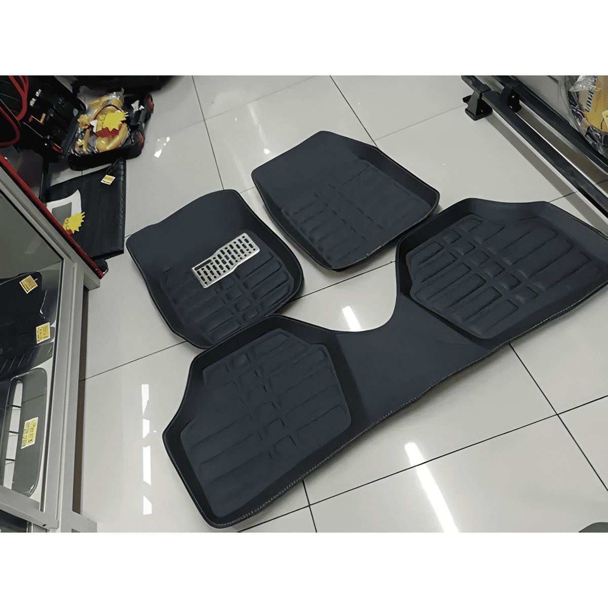 GENERICO - Set De Alfombras Pisos Tapete Para Autos y SUV Tipo Bandeja