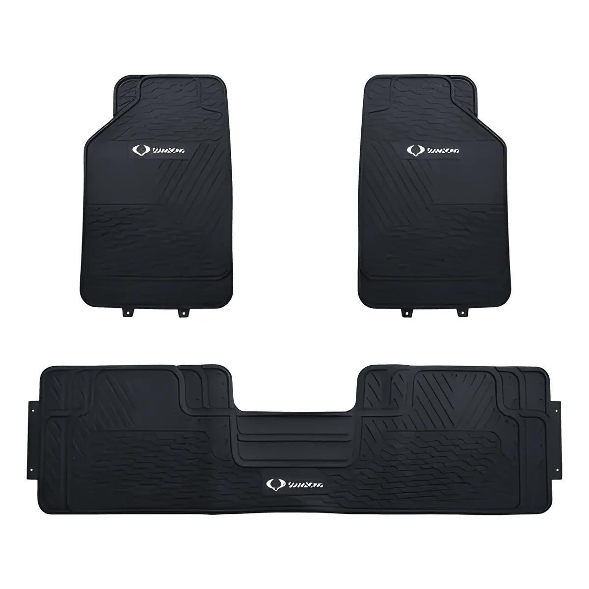GENERICO - Pisos De Goma Ssangyong 3 Piezas
