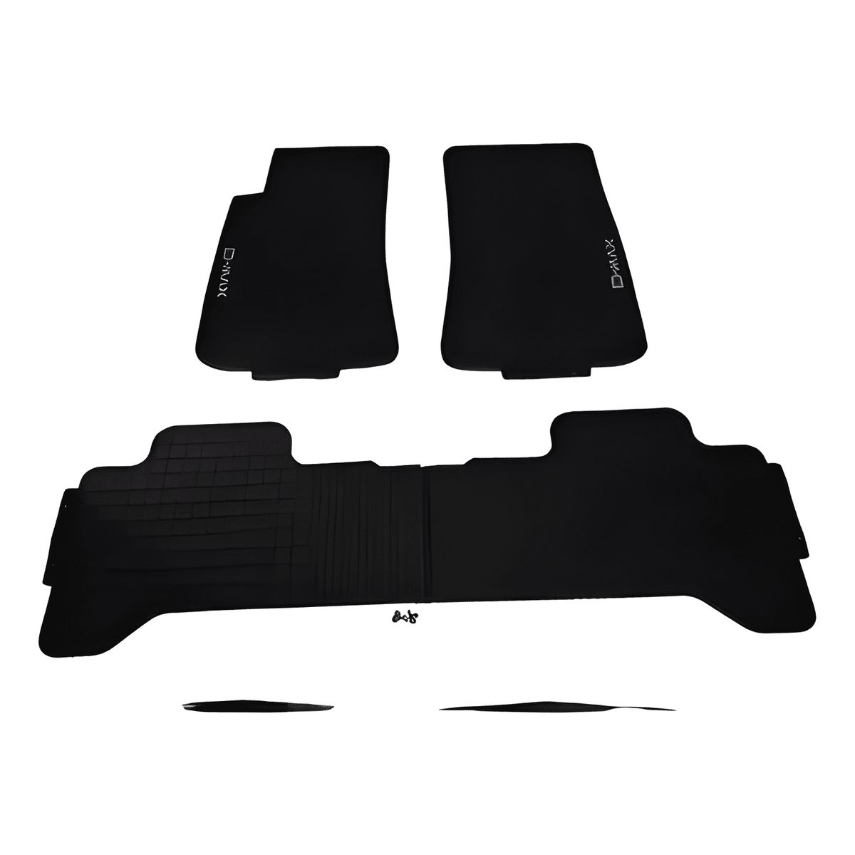 GENERICO - Piso De Goma Alfombra Chevrolet Dmax 2015-2019