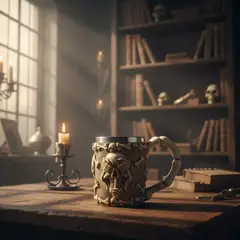 GENERICO - Tazón Taza De Cráneo Vikingo Tazón Cerveza Acero Inoxidable