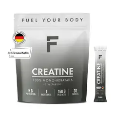 FUEL NUTRITION - Creatina Monohidratada Creavitalis®- Fuel Nutrition-30 Días Sin Sabor