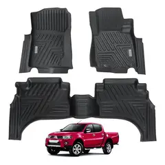 GENERICO - Pisos Calce Perfecto Para Mitsubishi l200 2019 Al 2023 338
