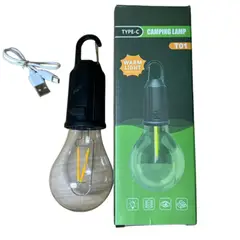 GENERICO - Ampolleta recargable usb Emergencia & camping