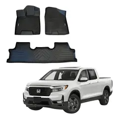 GENERICO - Kit Pisos rígidos Calce Perfecto Honda Ridgeline 2017-2024