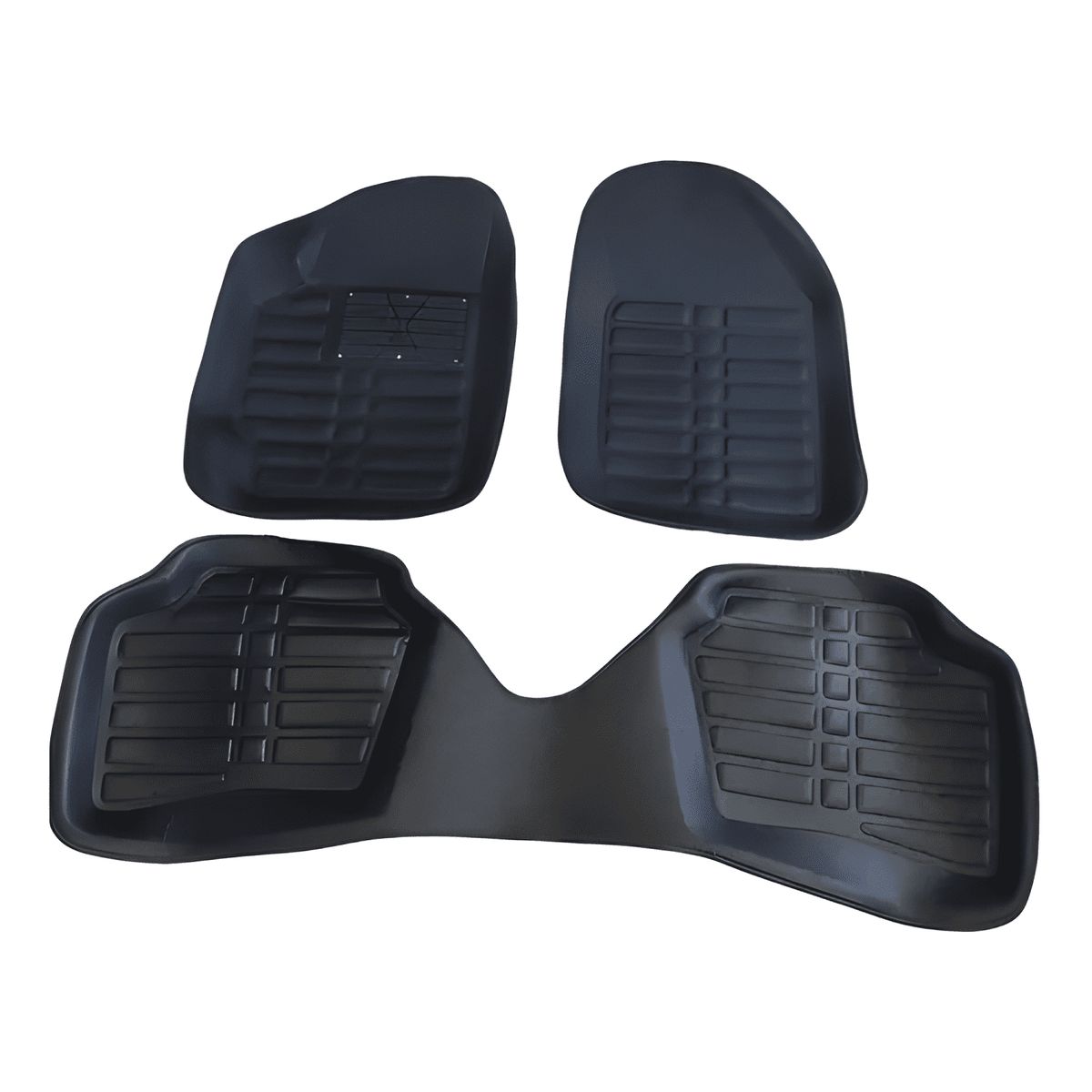 GENERICO - Set De Pisos Alfombra Tapetes Auto 3 Piezas Tipo Camello