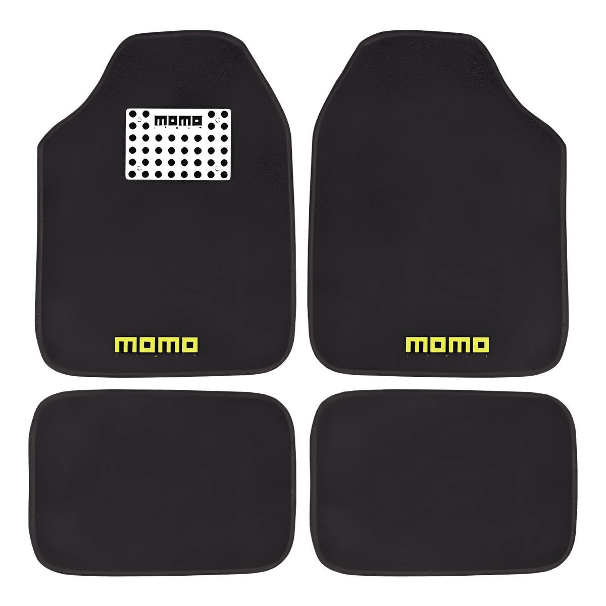 GENERICO - Alfombra Cubre Pisos Momo Italy Original 4 Pcs