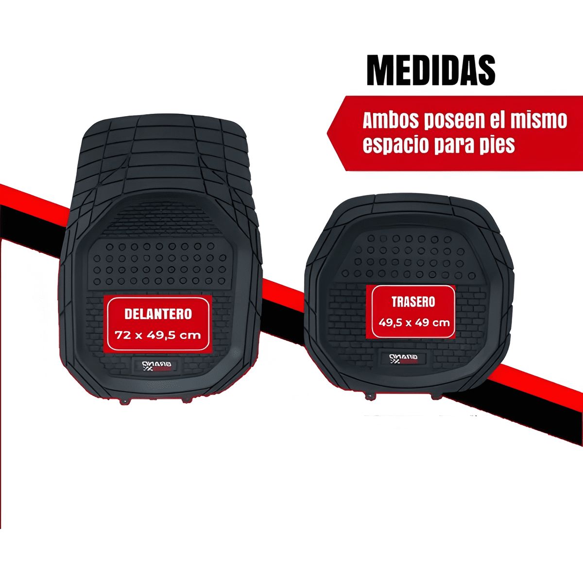 GENERICO - Pisos De Goma Para BMW 330 449