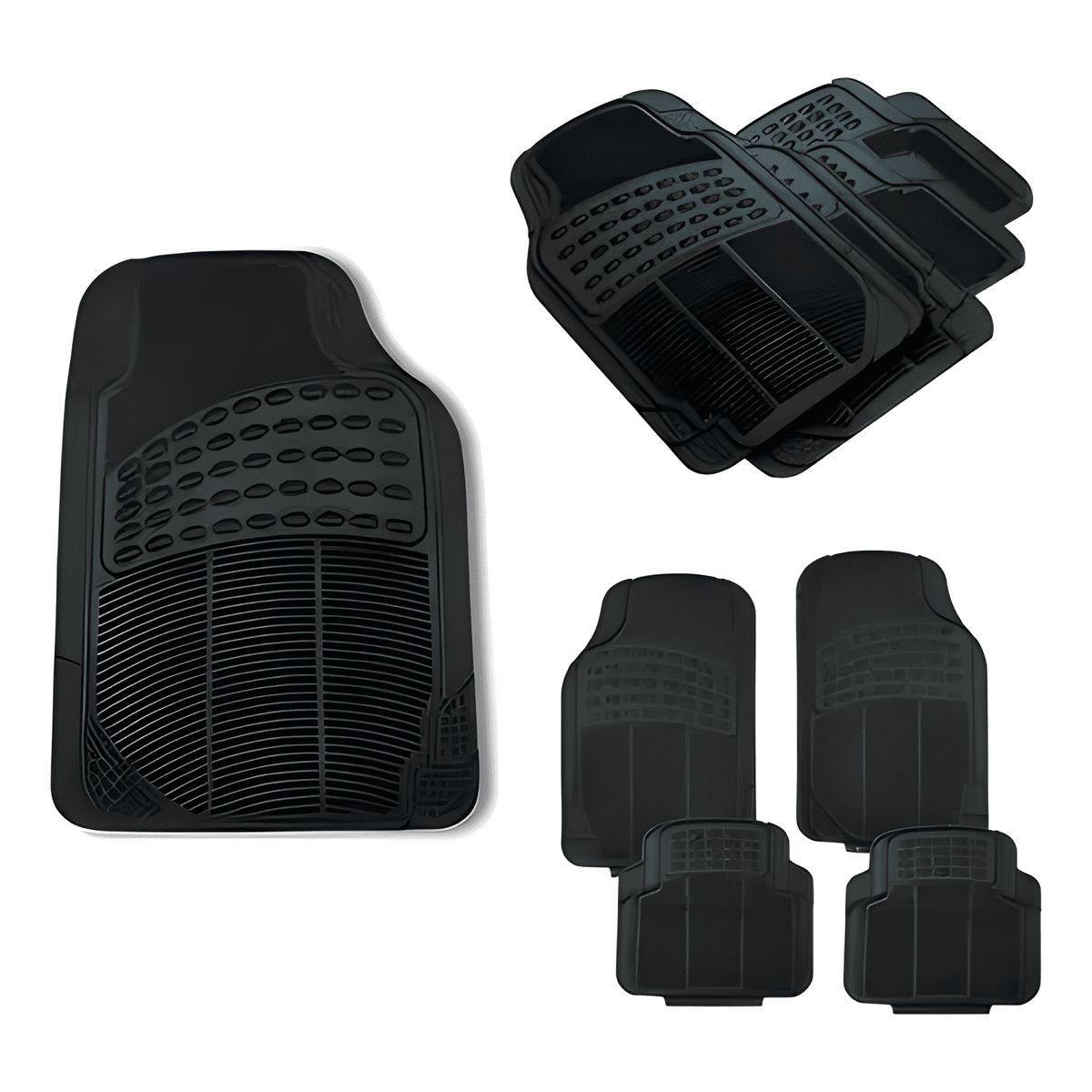 GENERICO - Set Alfombras Cubre Piso Automotriz Hyundai Veloster