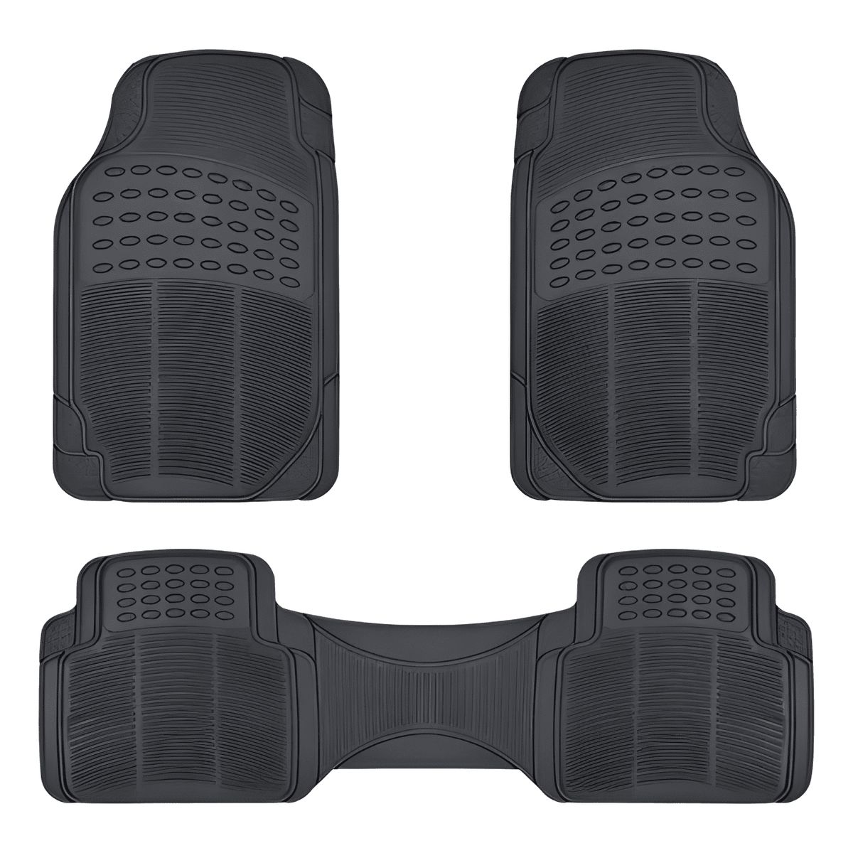 GENERICO - Cubre Pisos De Goma 3 Piezas Suzuki s-presso