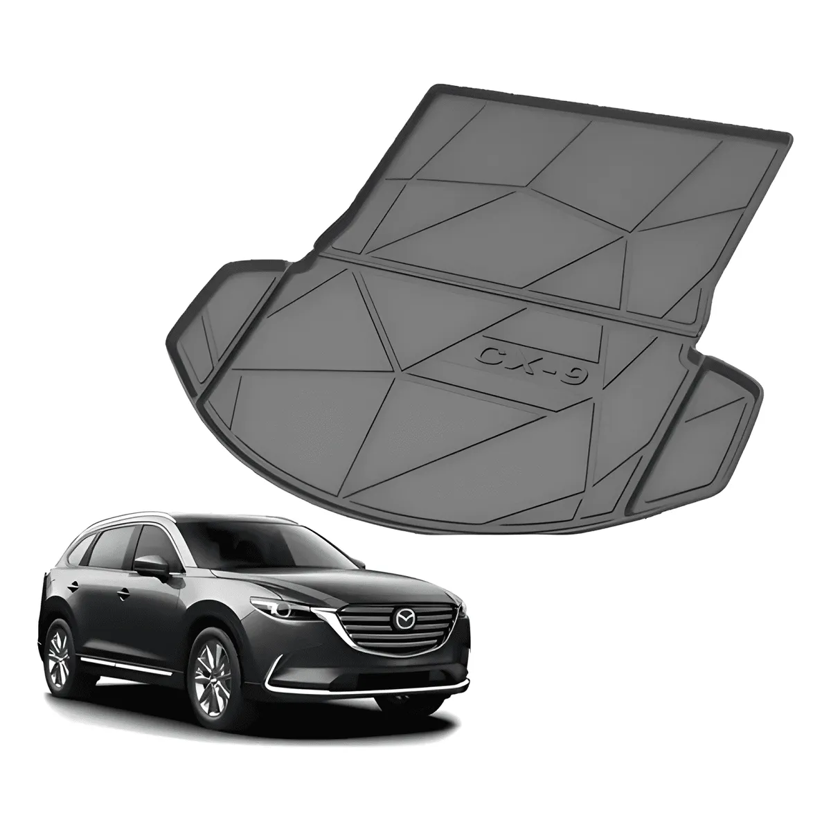 GENERICO - Funda De Maletero 3D Mazda Cx-9 2018-25 Impermeable 555