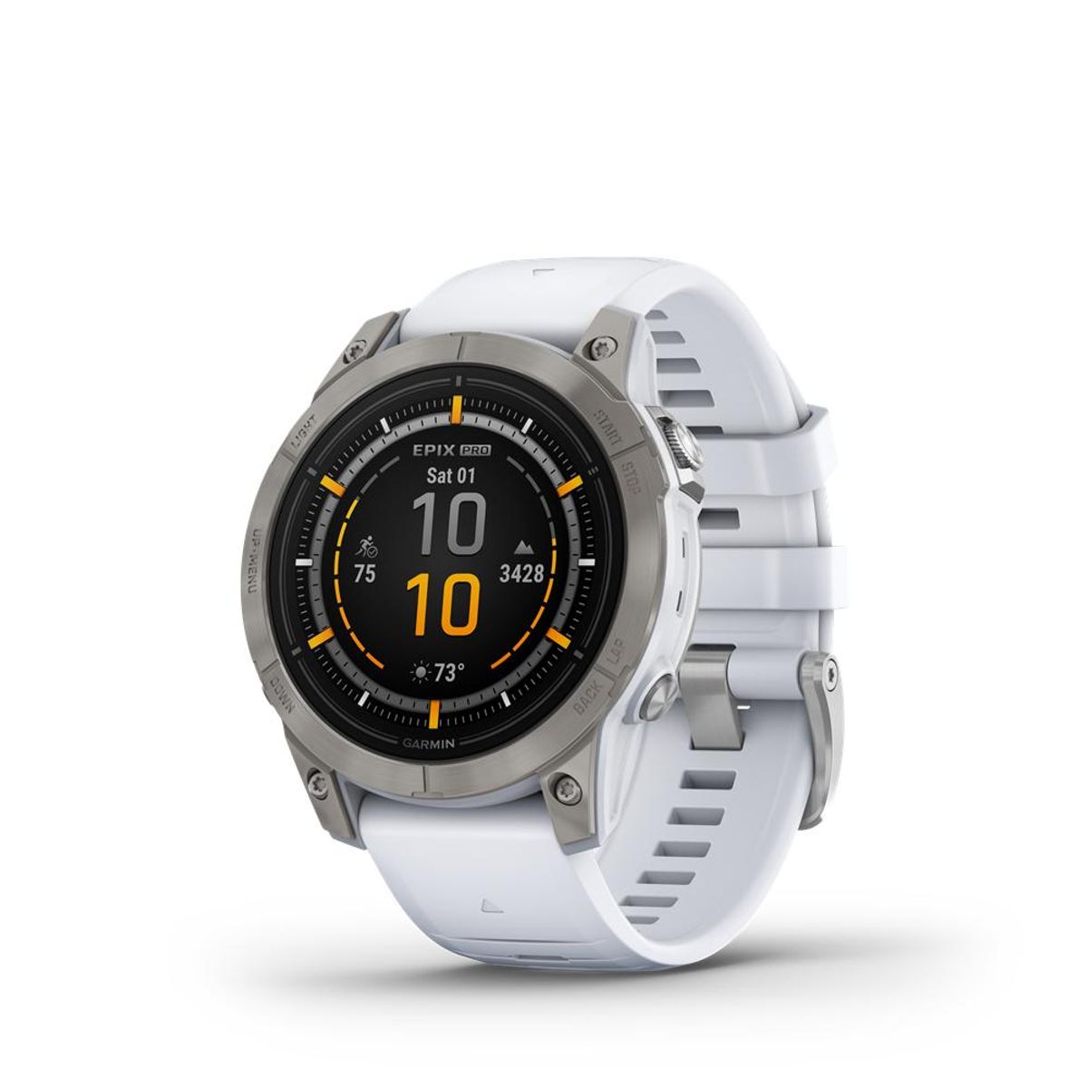 GARMIN - Smartwatch Epix Pro Gen 2 47mm Sapphire White Garmin